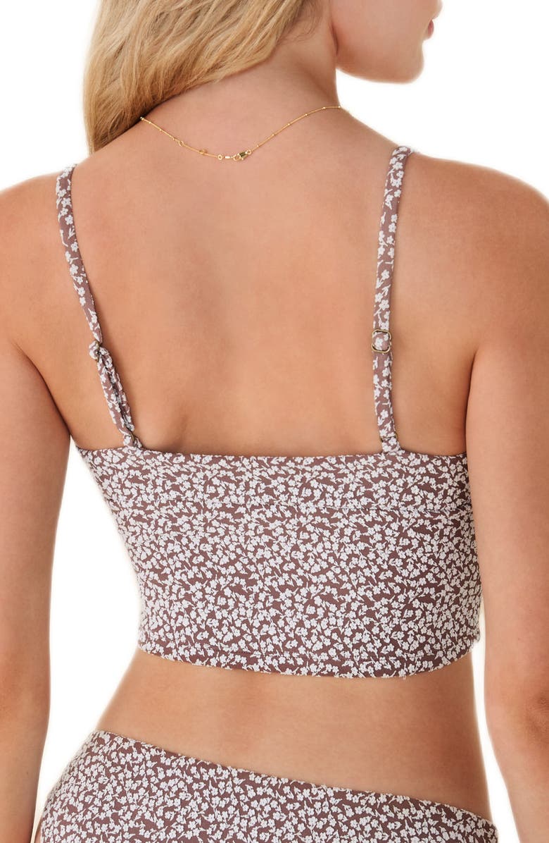 Andie Lanikai Crop Tankini Top, Alternate, color, Nutmeg