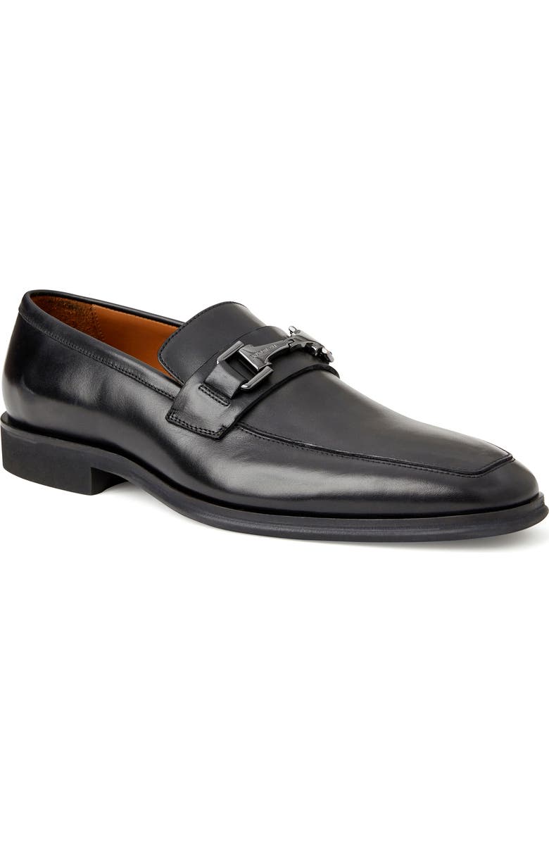 Bruno Magli Raging Bit Loafer, Main, color, Black