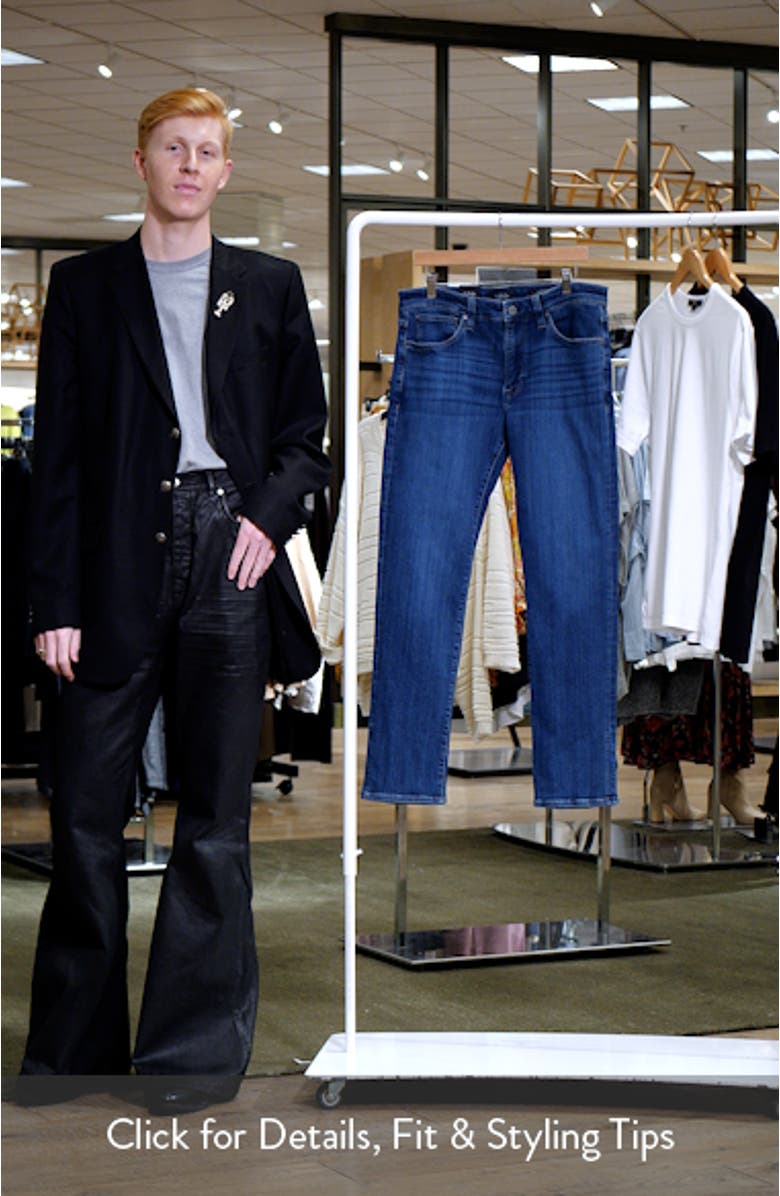 Courage Straight Leg Stretch Organic Cotton Jeans, sales video thumbnail