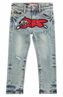Kids' Combination Running Dog Jeans