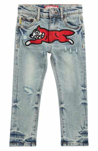 Kids' Combination Running Dog Jeans
