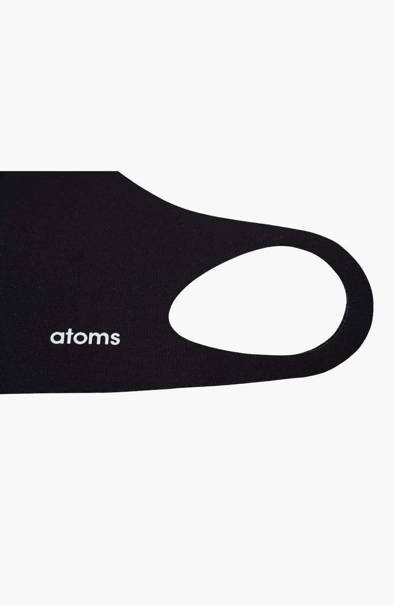 Atoms Everyday Mask, Alternate, color, Black