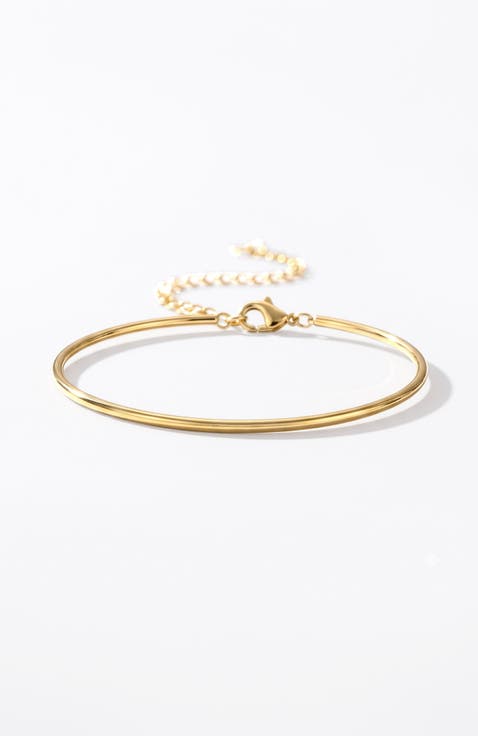 Solid Bar Cuff Bracelet