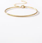 Mint & Lily Solid Bar Cuff Bracelet
