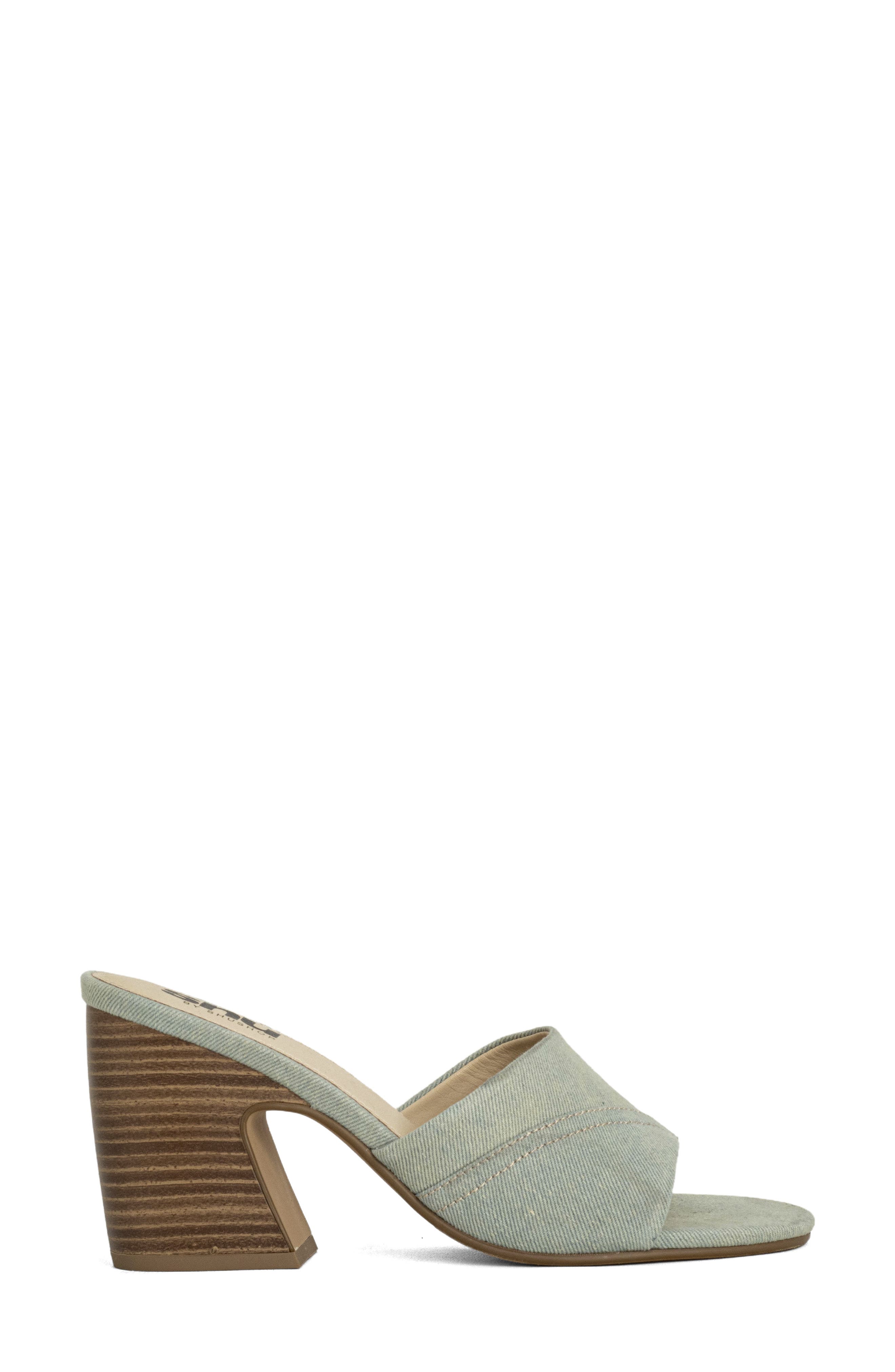 Elsy Slide Sandal, Alternate, color, LIGHT DENIM