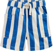Mini Boden Kids' Stripe Stretch Cotton Shorts