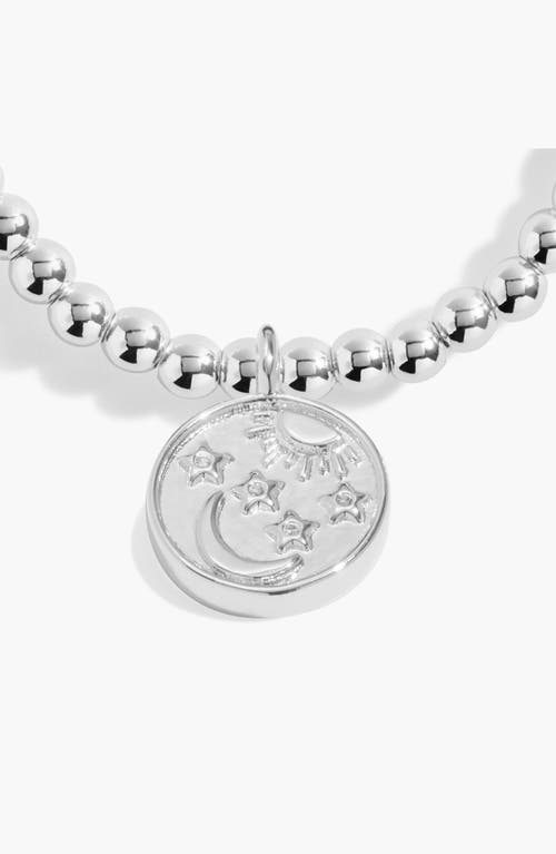 A Littles & Co. A Littles & Co A Little 'you Are My Sun, My Moon, And All My Stars' Bracelet In Silver Plating In Metallic