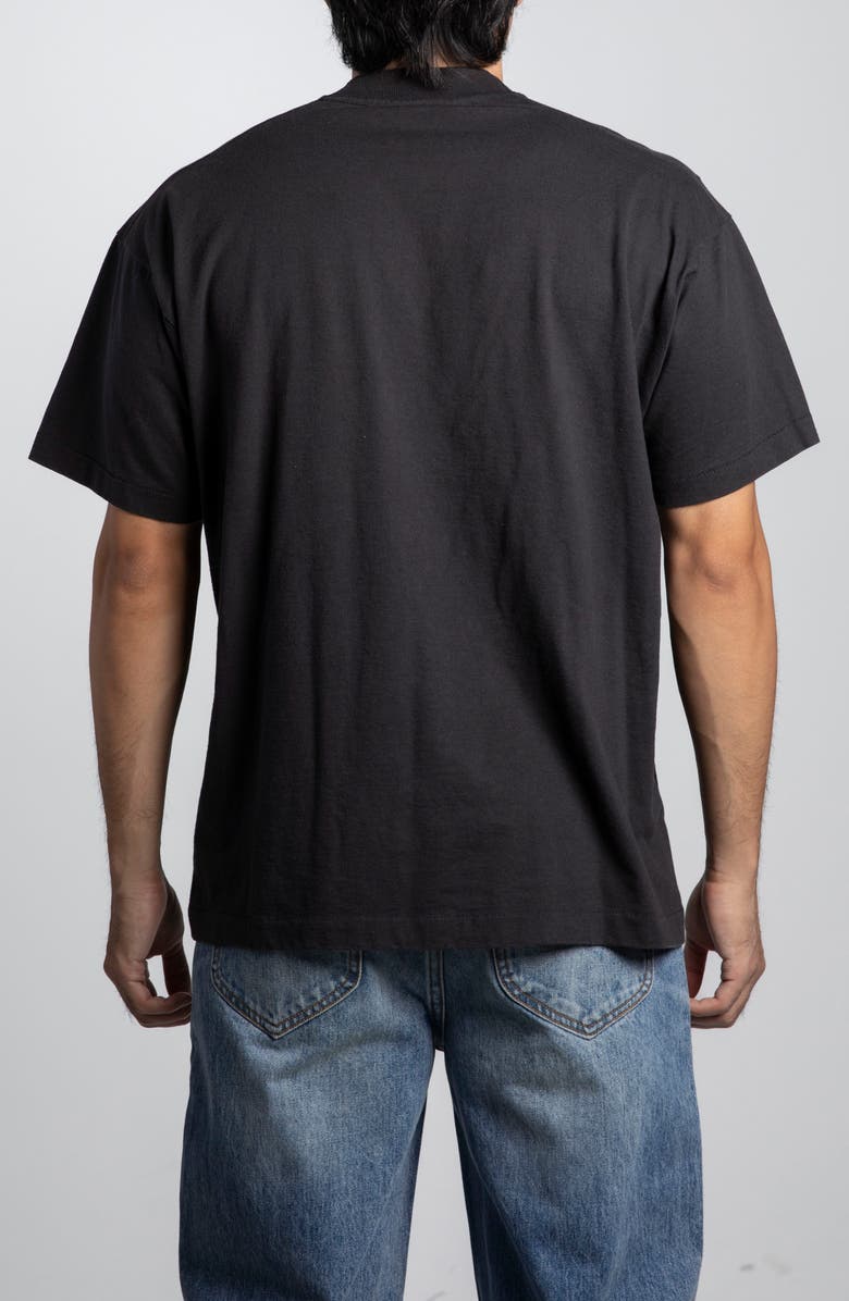 Elwood Vintage Alaska FBI Tee, Alternate, color, Black