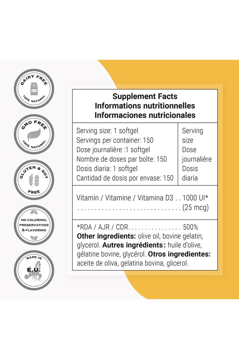 Vitamin D3 1000IU, Alternate, color, None