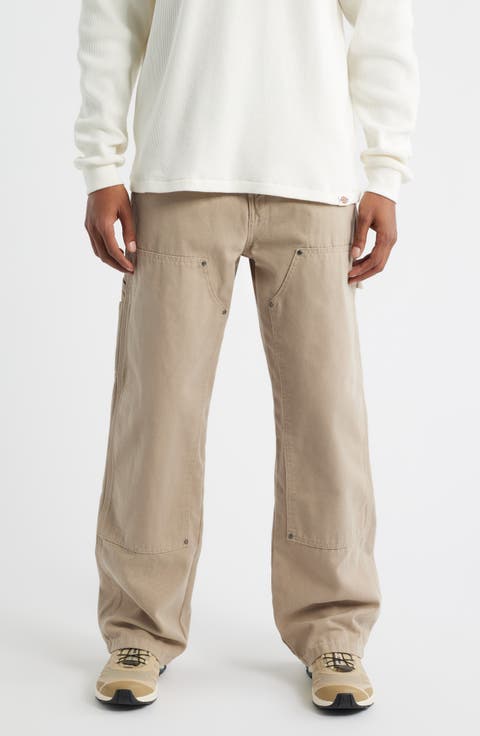 Double Knee Cotton Canvas Carpenter Pants