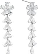 Untamed Petals Devotion Crystal Drop Earrings