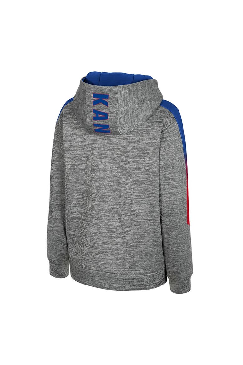 Youth Colosseum Gray Kansas Jayhawks The Gang Hoodie, Alternate, color, Gray