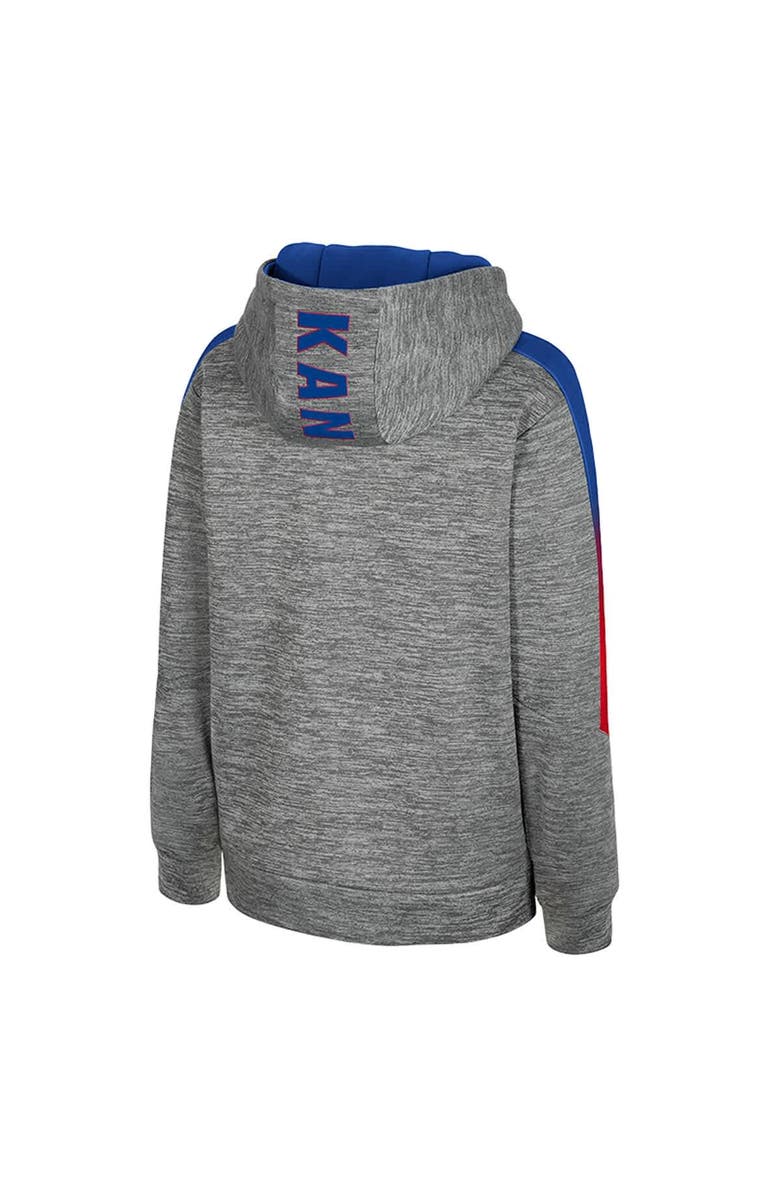 COLOSSEUM Youth Colosseum Gray Kansas Jayhawks The Gang Hoodie, Alternate, color, Gray