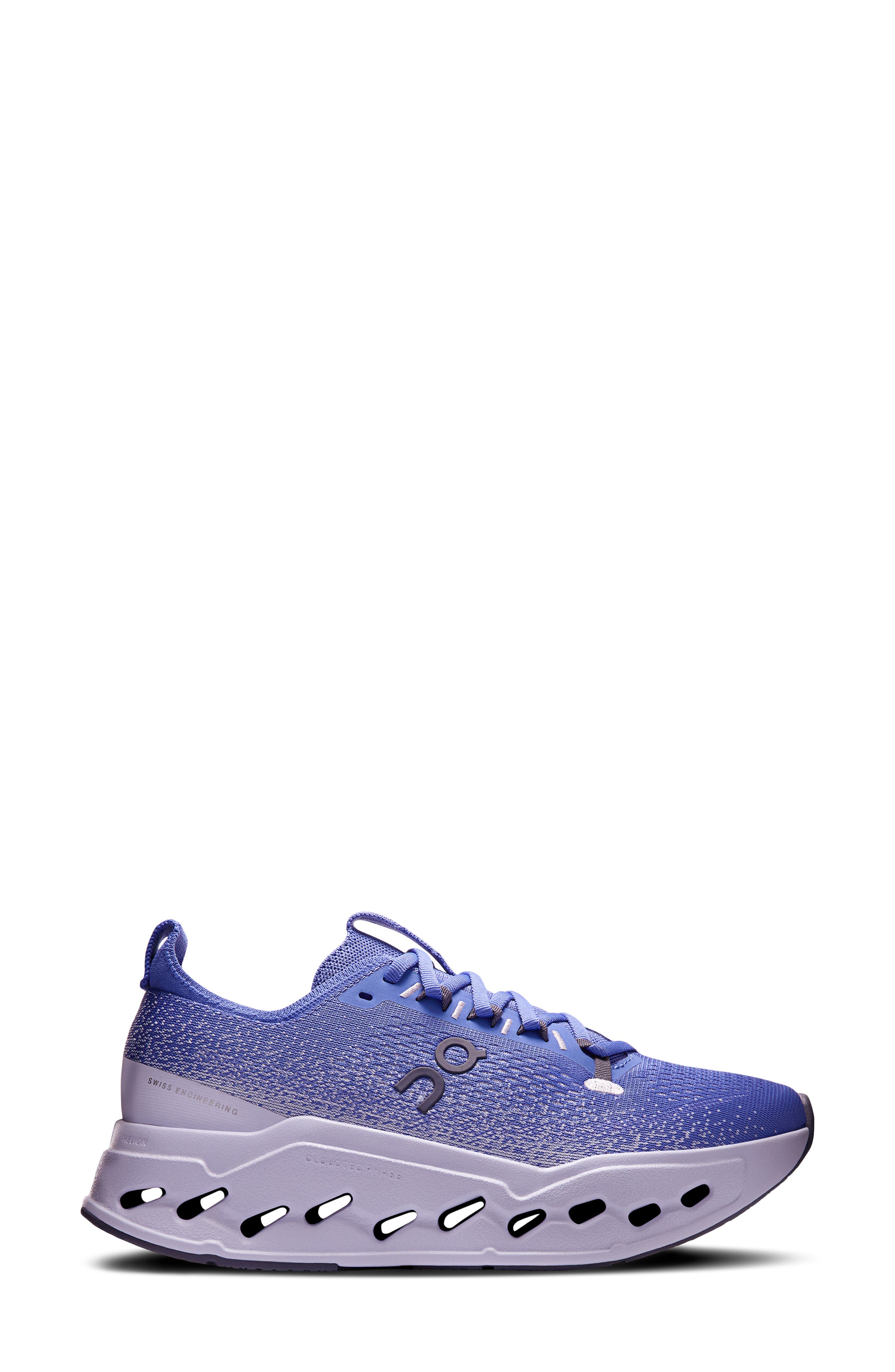 Cloudsurfer Max Running Sneaker, Alternate, color, SAILOR/ THISTLE
