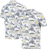 Reyn Spooner Men's Reyn Spooner White Michigan Wolverines Performance Polo