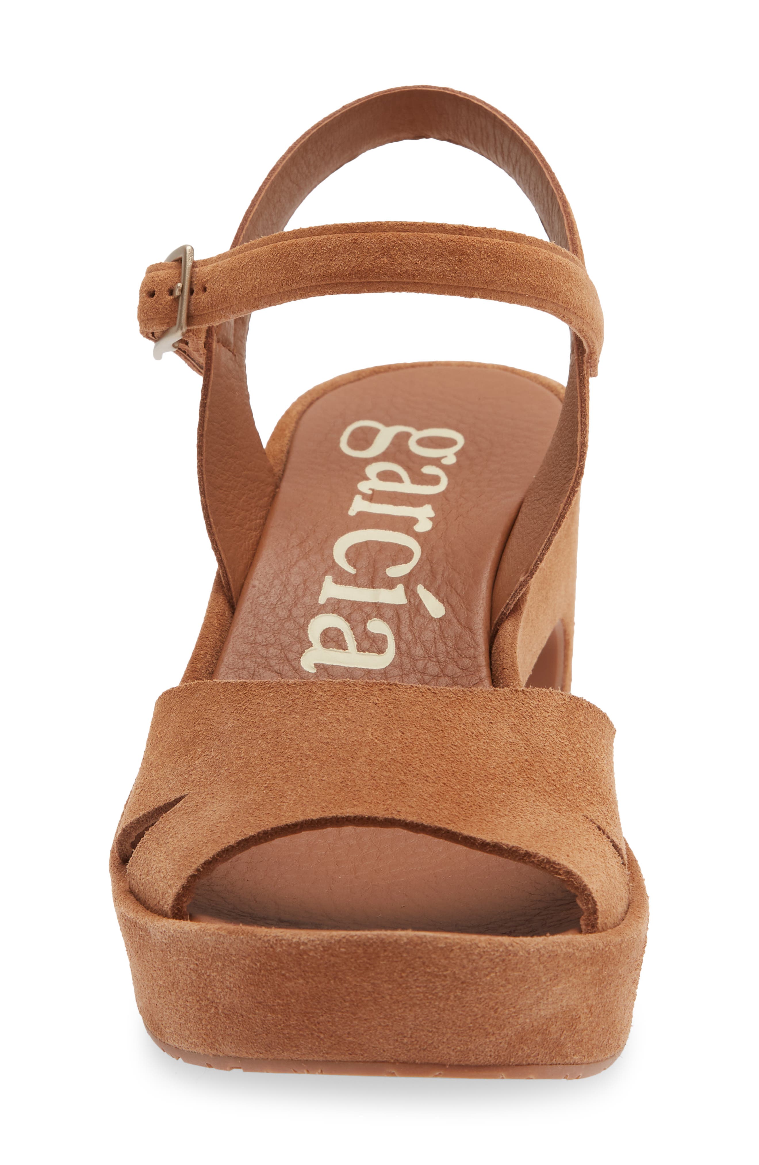 Pedro Garcia <p>Dido Suede Ankle Strap Sandal (Women)</p>, Alternate, color, Adobe Castoro