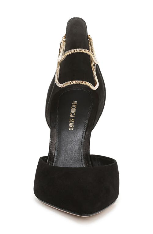 Veronica Beard Leandra Ankle Strap Pump In Black