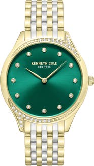Kenneth Cole New York Classic Two-Tone Bracelet Watch, 36mm