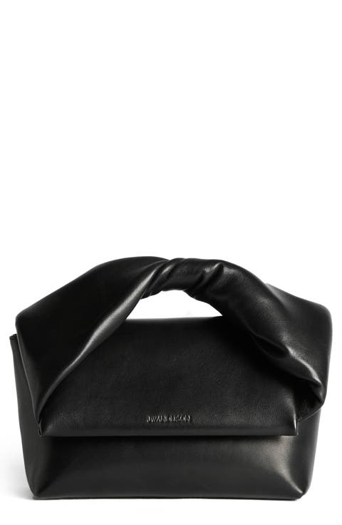 Midi Twister Leather Handbag