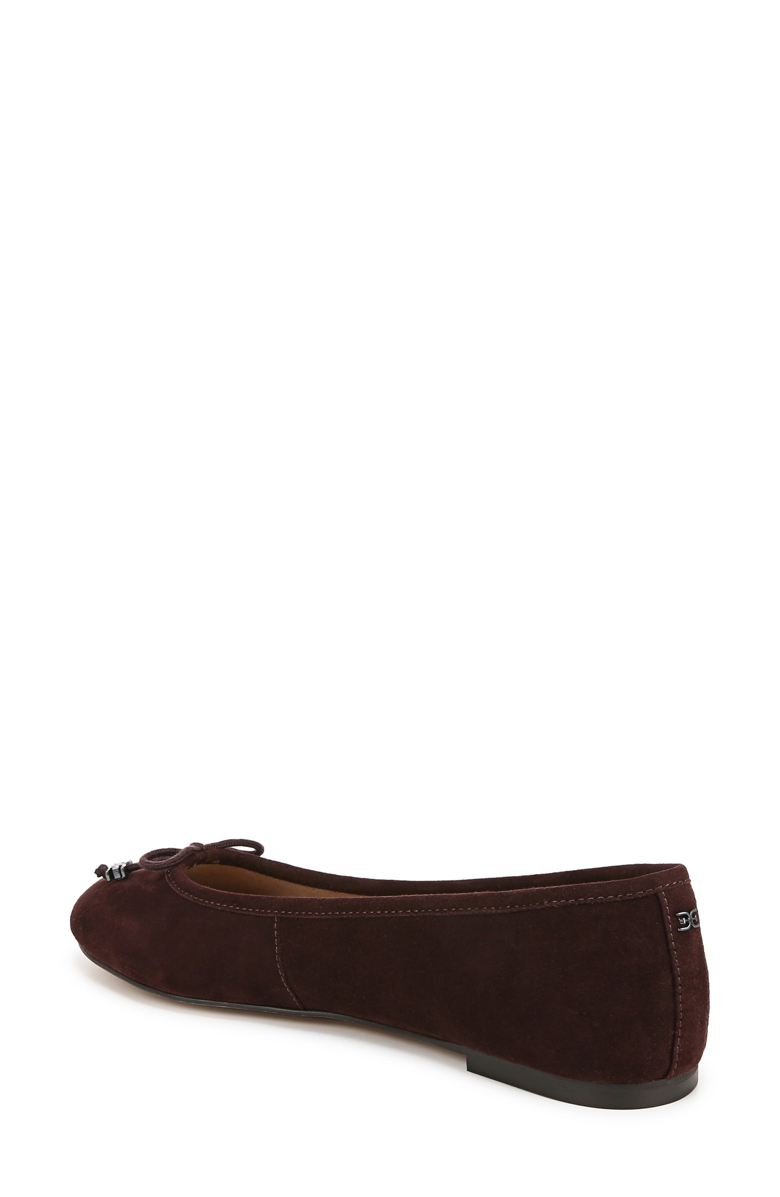 Flora Ballet Flat, Alternate, color, CAFENOIR25