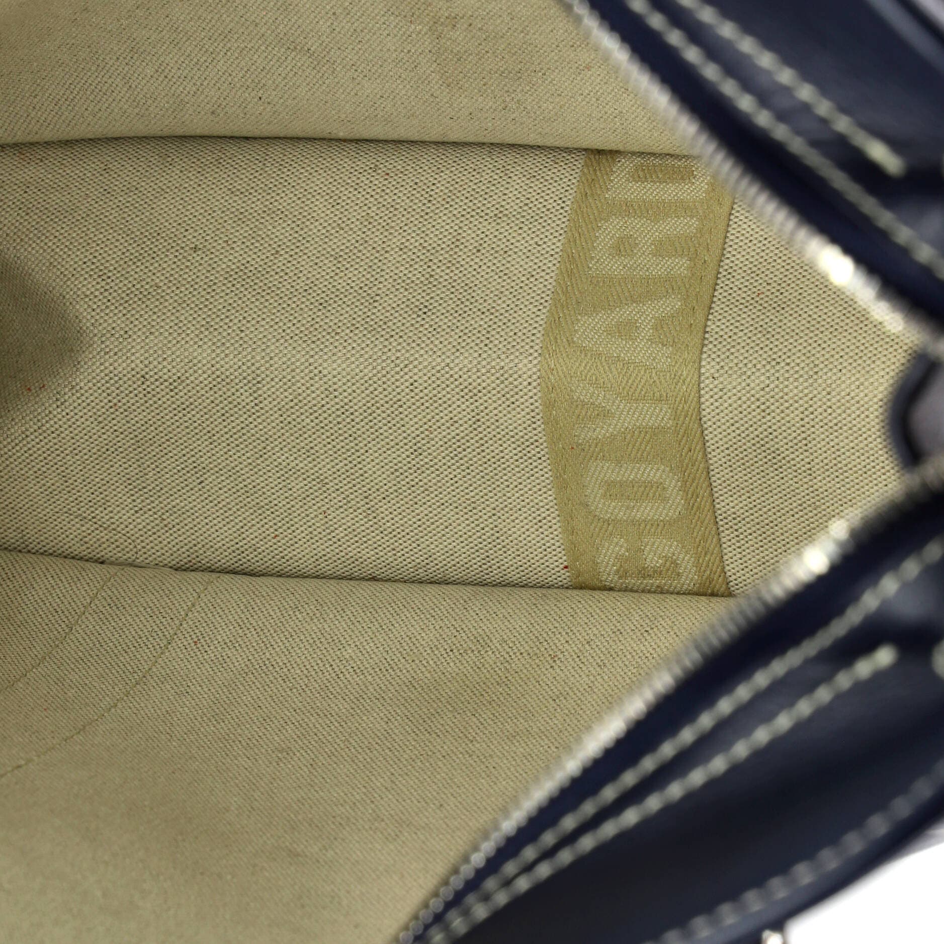 Pre-Owned Goyard Bourgogne Bag Coated Canvas, Alternate, color, Blue