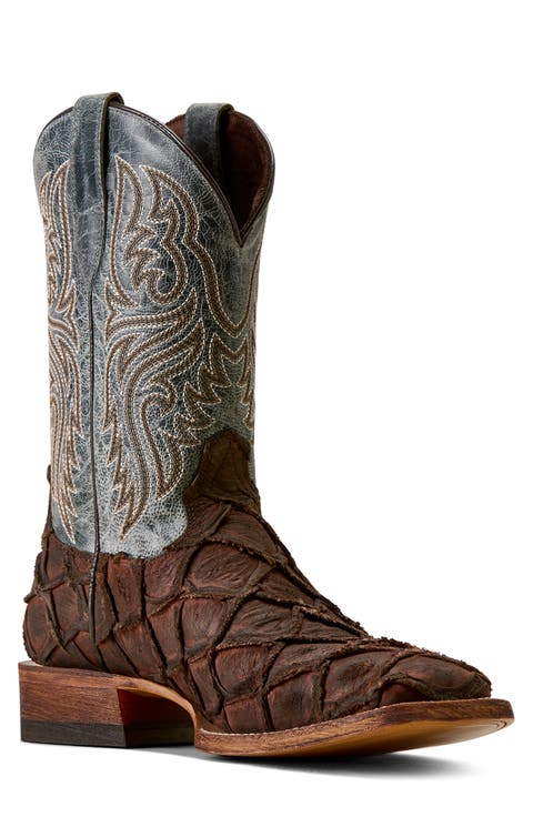 Riverside Wide Square Toe Western Boot