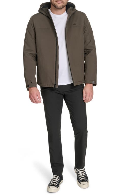 Dockers ® Fleece Lined Soft Shell Jacket In Gray