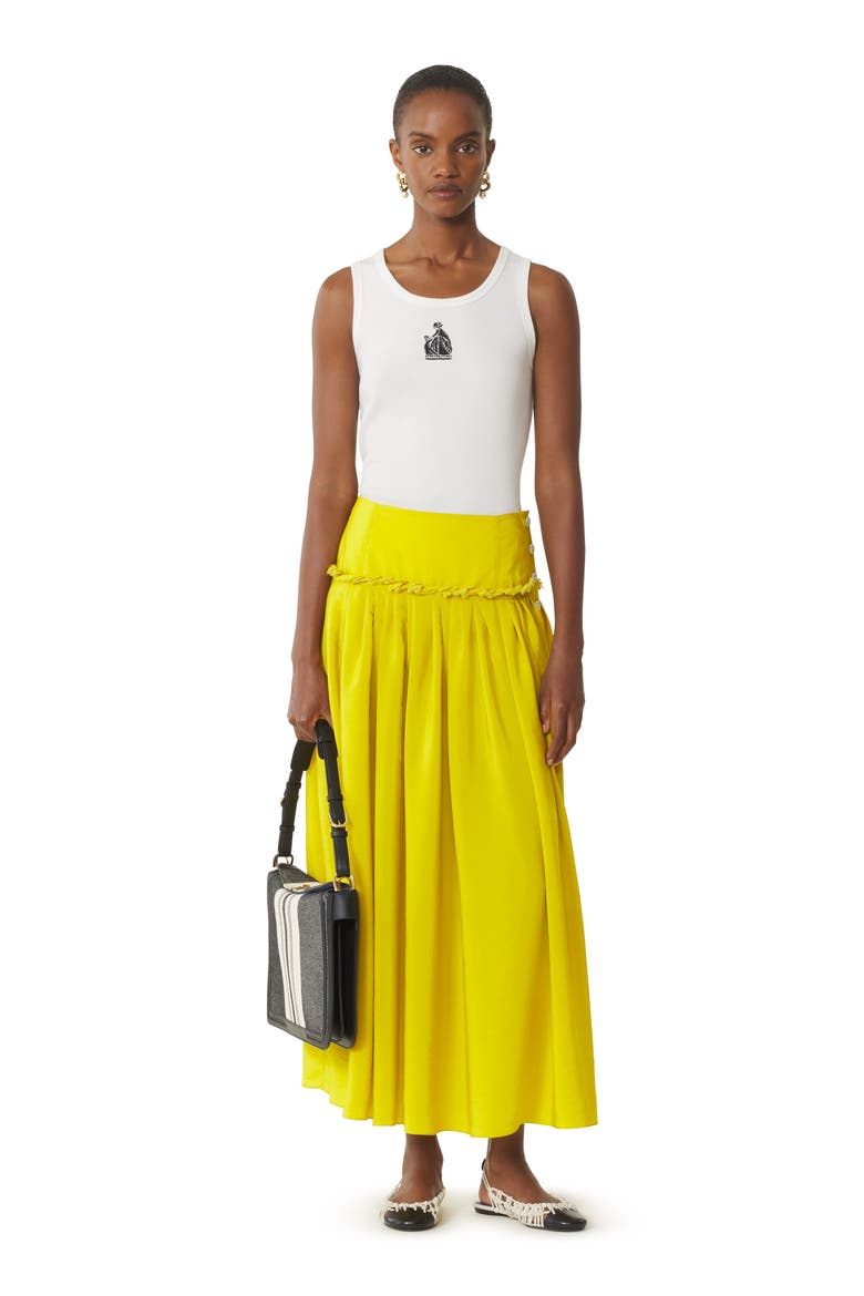 Mother And Daughter Ribbed Tank Top, Main, color, White
