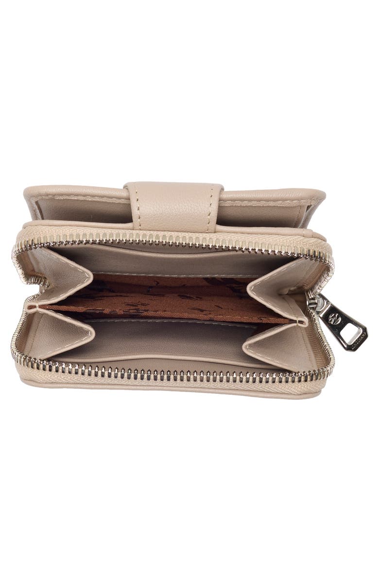Longchamp Le Pliage Compact Zip Wallet, Alternate, color, Clay