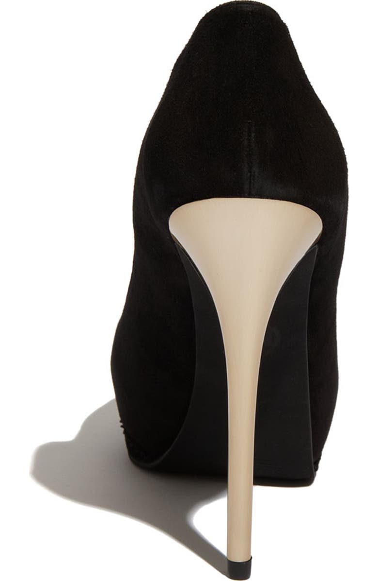 MICHAEL Michael Kors 'Josie Peep' Pump, Alternate, color,