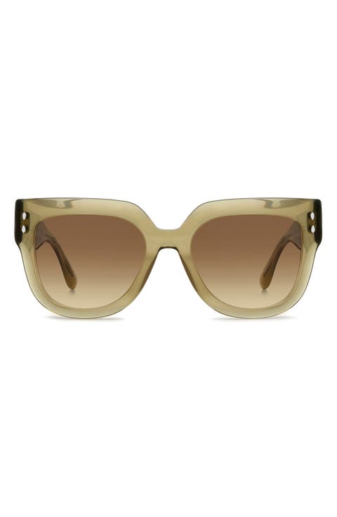 53mm Square Sunglasses