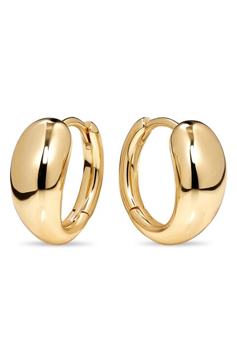 Teardrop Hoop Earrings