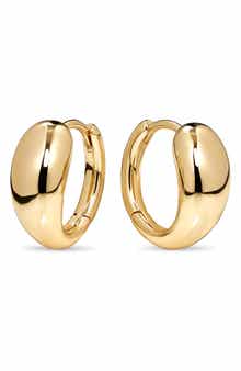 DEVATA Teardrop Hoop Earrings