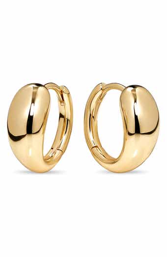 DEVATA Teardrop Hoop Earrings