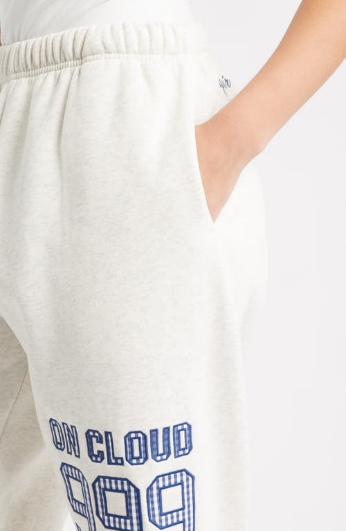 The Mayfair Group On Cloud Nine Sweatpants In Gray