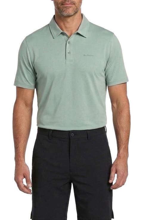 Dobby Jacquard Performance Polo