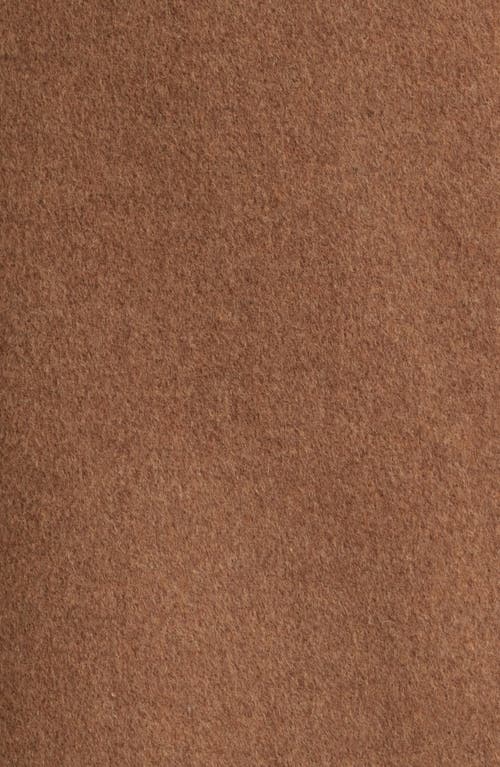 Hiso Virgin Wool & Cashmere Blend Coat In Brown