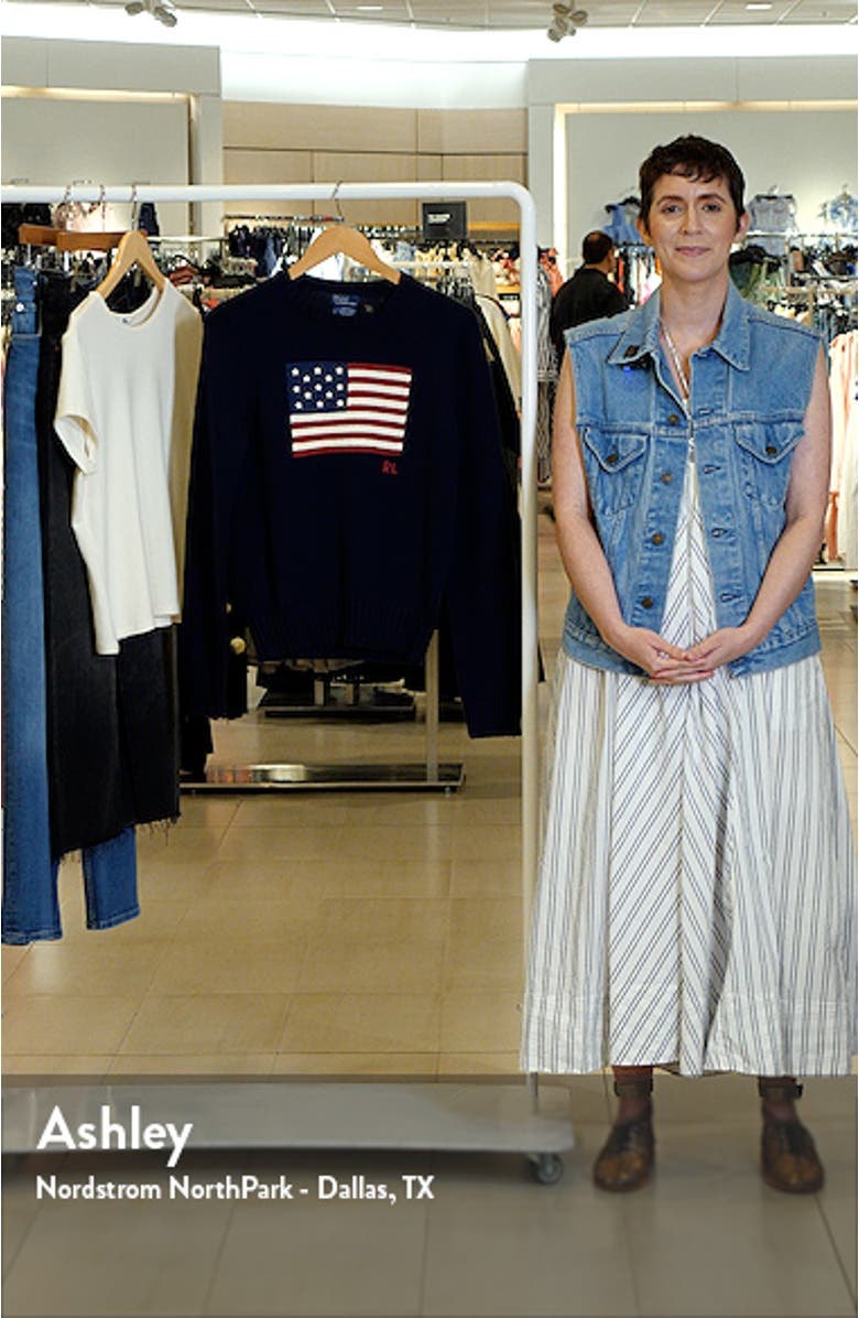 Flag Crewneck Sweater, sales video thumbnail