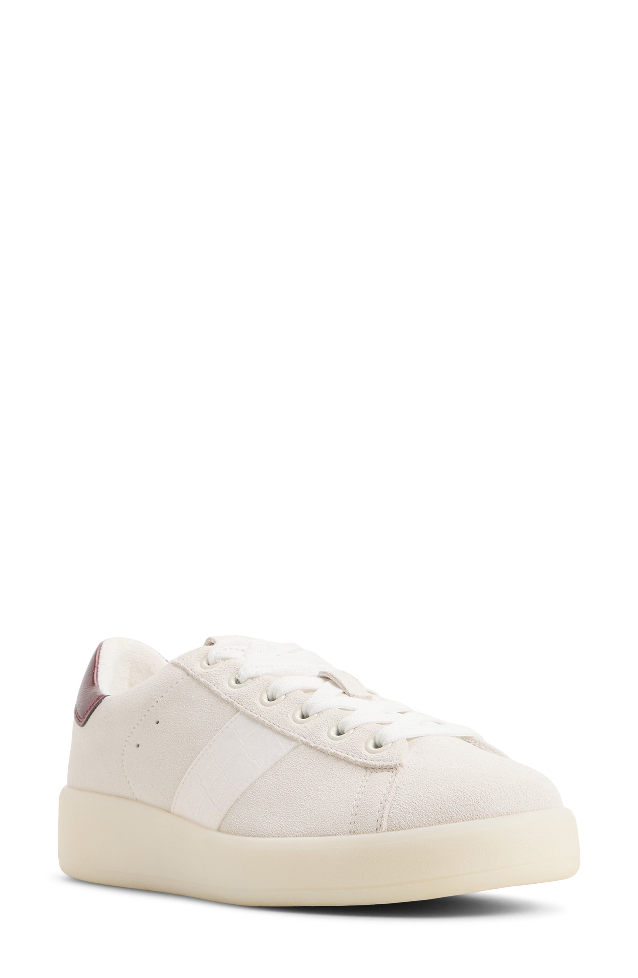 ALDO Adrei Platform Sneaker, Main, color, White Combo