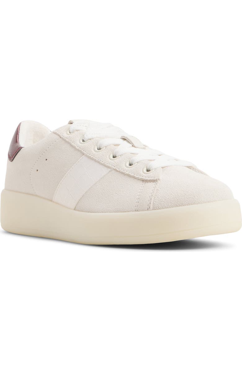 ALDO Adrei Platform Sneaker, Main, color, White Combo