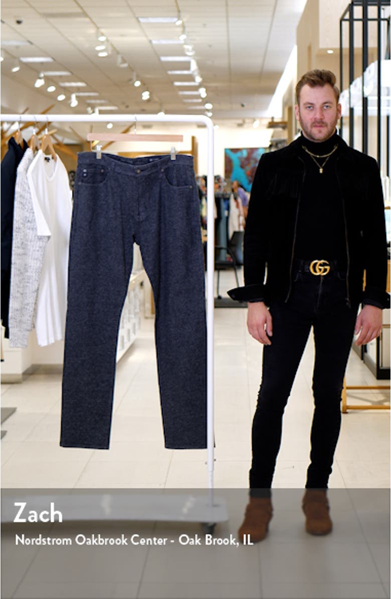 Everett Slim Cotton Twill Straight Leg Jeans, sales video thumbnail