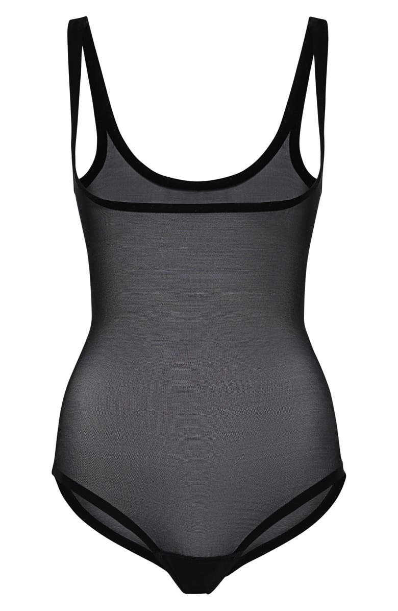 Wolford Mesh Forming Bodysuit, Alternate, color,