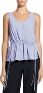 Theory Drawstring Waist Tank