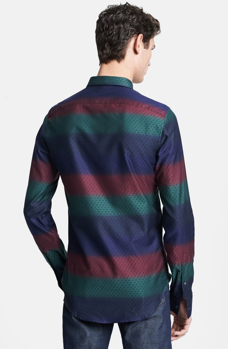 KENZO 'Cloud' Jacquard Sport Shirt, Alternate, color,