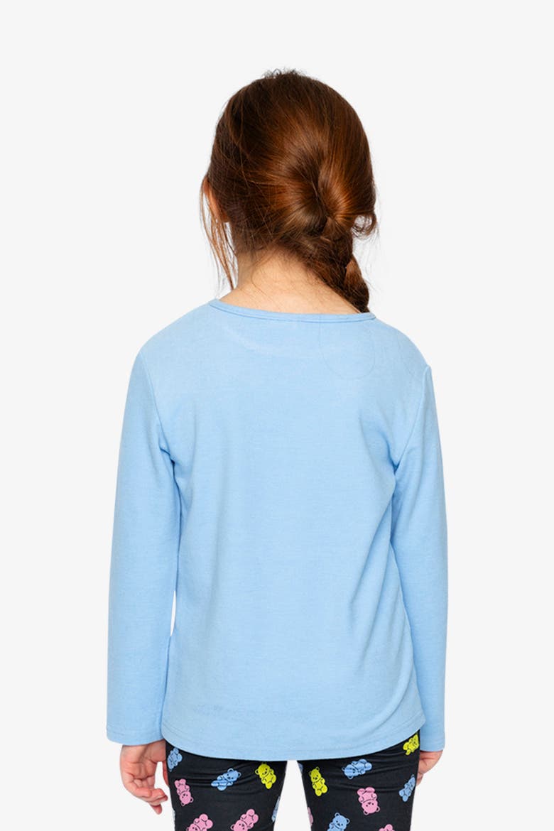 Soft Brushed Rib Mock Neck Top, Alternate, color, Pale Blue