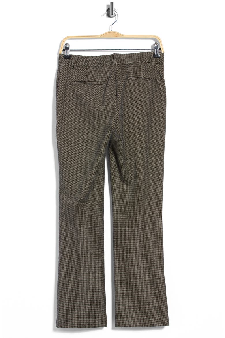 Zip Pocket Straight Leg Pants, Alternate, color, BROWN MULTI