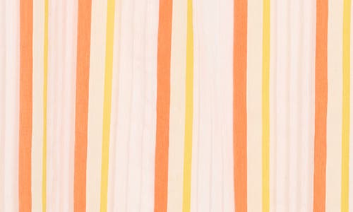 TRINA TURK TRINA TURK MORGAN STRIPE TIE NECK SLEEVELESS DRESS