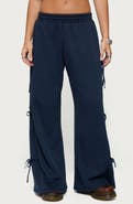 EDIKTED Claudette Ribbon Baggy Sweatpants
