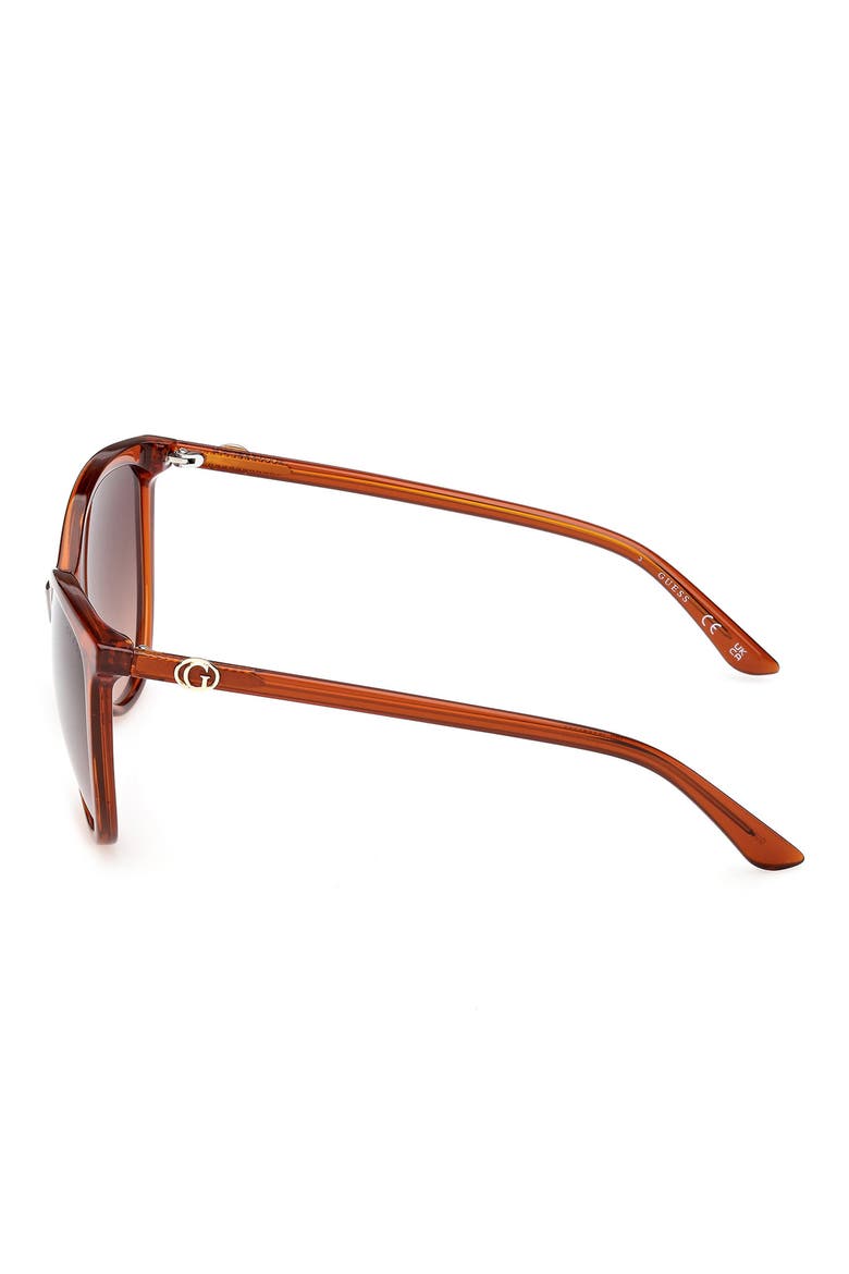 Cat Eye Sunglasses, Alternate, color, ORANGE/ OTHER / GRADIENT BROWN