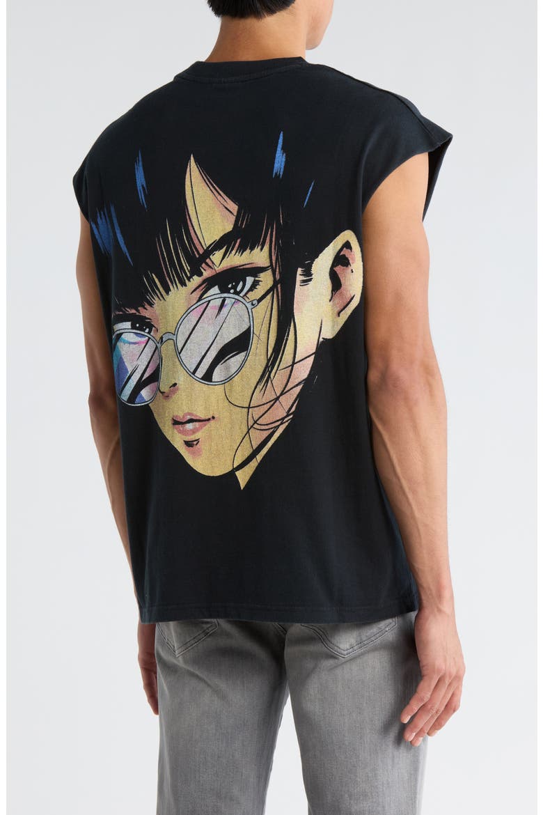 Ride Graphic Tank, Alternate, color, BLACK